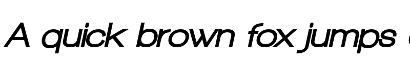 Preview of Walkway Oblique Black Regular font