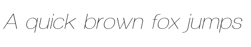 Preview of Walkway Oblique Regular font