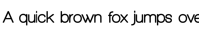 Preview of Walkway Rounded Regular font