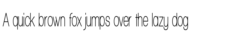 Preview of Walkway UltraCondensed Semi Regular font