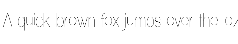 Preview of Walkway Upper Condensed Regular font