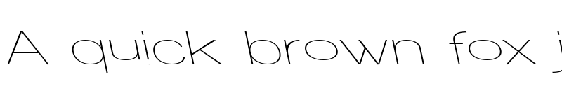 Preview of Walkway Upper Expand RevOb Regular font