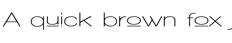 Preview of Walkway Upper Expand Semi Regular font