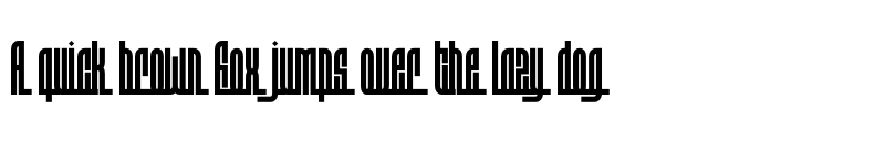 Preview of WALLADINALKHAFIN Regular font