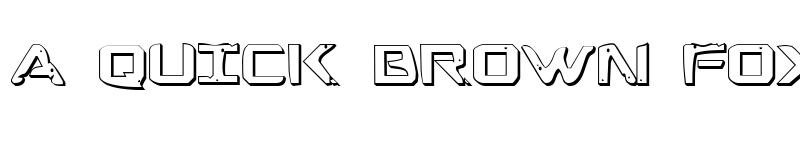 Preview of War Eagle 3D Regular font