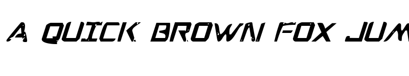 Preview of War Eagle Condensed Condensed Italic font