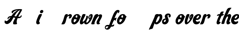 Preview of WaringinDEMO Regular font