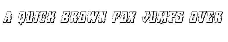 Preview of Warlock's Ale 3D Italic Italic font