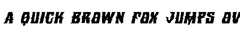 Preview of Warlock's Ale Expanded Italic Expanded Italic font