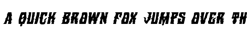 Preview of Warlock's Ale Italic Italic font