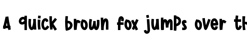 Preview of Warm Winter Regular font