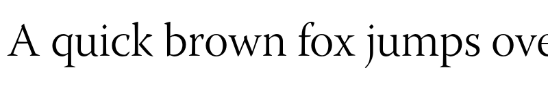 Preview of Warnock Pro Subhead Light font