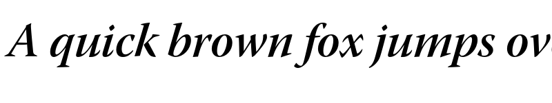Preview of Warnock Pro Subhead SemiBold Italic font