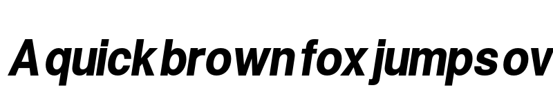 Preview of Warownia Bold Narrow Oblique font