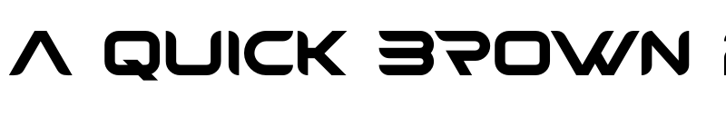 Preview of Warpen Regular font