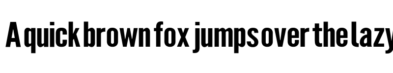 Preview of Warsaw Gothic Ext font