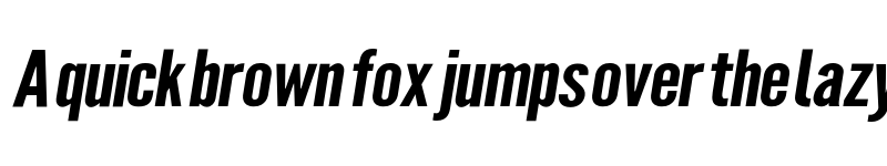 Preview of Warsaw Gothic ExtObl font