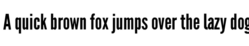 Preview of Warsaw Gothic Regular font