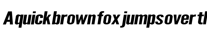 Preview of Warsaw Gothic SuExtObl font