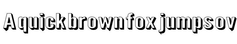 Preview of Warsaw Gothic SuExtShd font