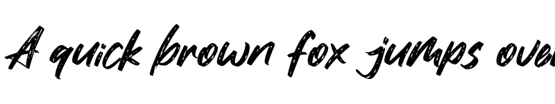 Preview of Warteg Regular font