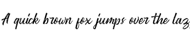 Preview of Washington ~ Rough Script DEMO Regular font