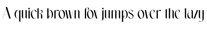 Preview of Wastogi Regular font