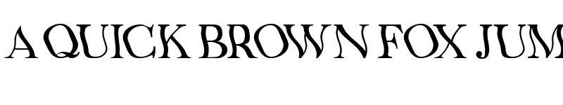 Preview of Water Resistant Regular font