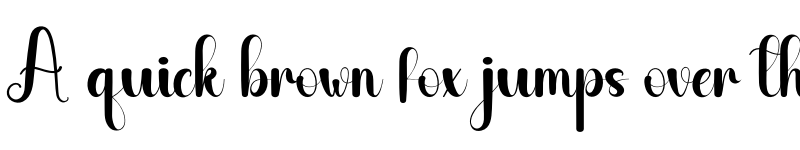 Preview of Waterfall Regular font