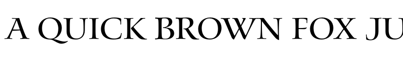 Preview of Waters Titling Pro Regular font