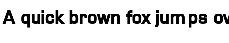 Preview of Waukegan LDO Black Regular font