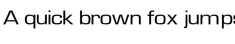 Preview of Waukegan LDO Extended Regular font