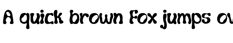 Preview of Wavy-World Regular font