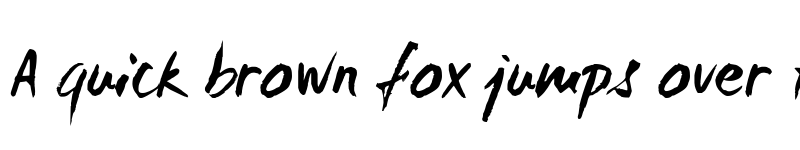 Preview of WC Mano Negra Bta Regular font