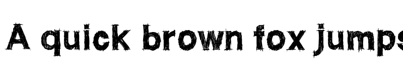 Preview of WC ROUGHTRAD Bta Bold font