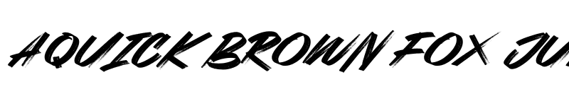 Preview of Webrush Regular font