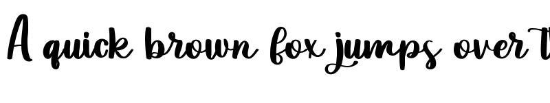 Preview of Wedding Mermaid Regular font