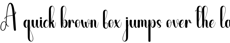 Preview of Wedding Reception Regular font