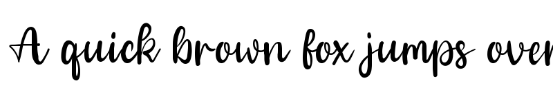 Preview of Wedding Regular font