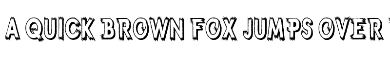 Preview of Weird Regular font