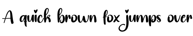 Preview of Welcome Signature Regular font