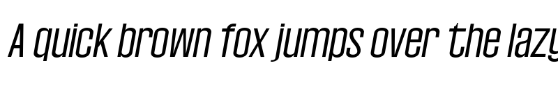 Preview of Wellston Medium Italic font