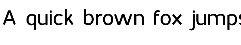 Preview of Wence Regular font