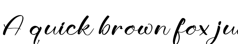 Preview of Wenslioth Moondia Regular font