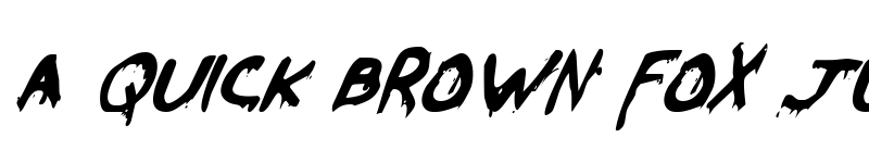 Preview of Were-Beast Italic Italic font