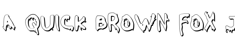 Preview of Were-Beast Shadow Regular font