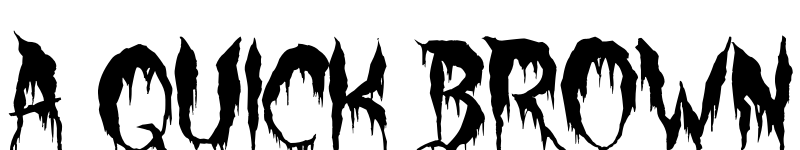 Preview of Werewolf Moon Regular font