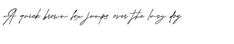 Preview of Westbury Signature Demo Version Regular font