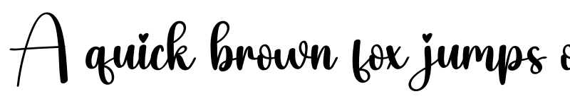 Preview of Westering Regular font