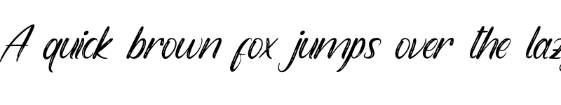 Preview of Westerlies Regular font